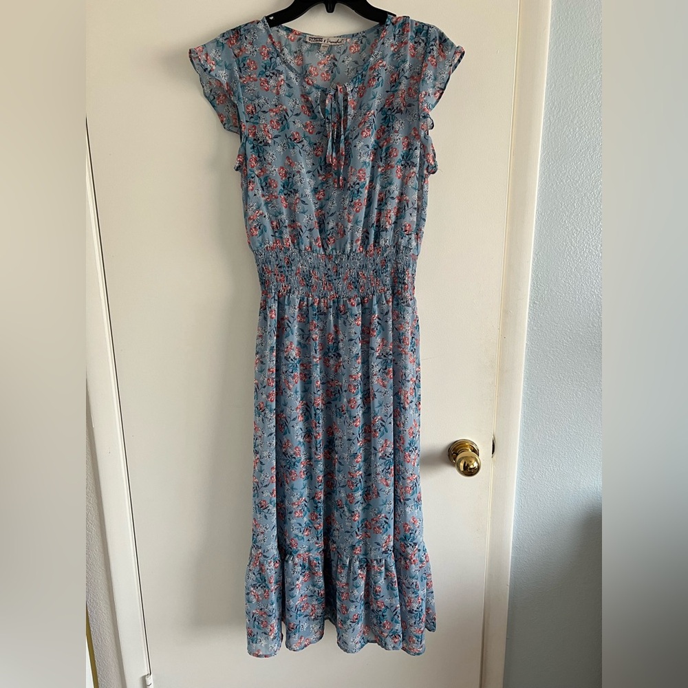 Gypsies & Moondust blue dress